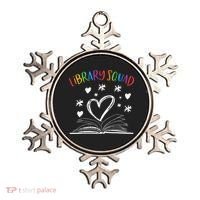 Library Squad Librarian Bookworm Book Lover Ornament thumb 0