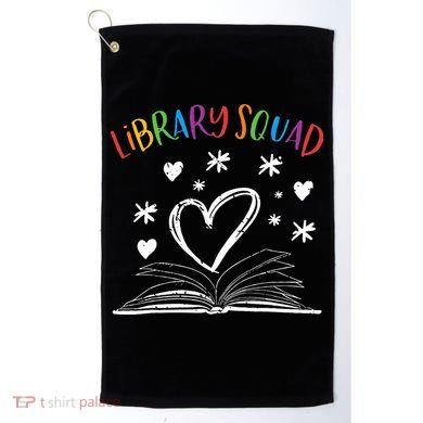 Library Squad Librarian Bookworm Book Lover Golf Towel