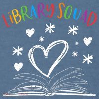 Library Squad Librarian Bookworm Book Lover Comfort Colors Garment-Dyed Hooded Sweatshirt thumb 2