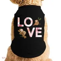 Love Sloth Doggie Tank thumb 0