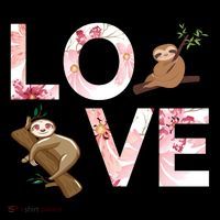 Love Sloth Doggie Tank thumb 4