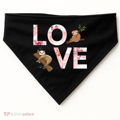 Love Sloth USA-Made Doggie Bandana