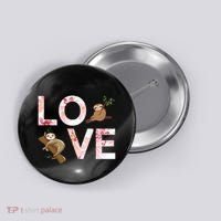 Love Sloth Button thumb 0