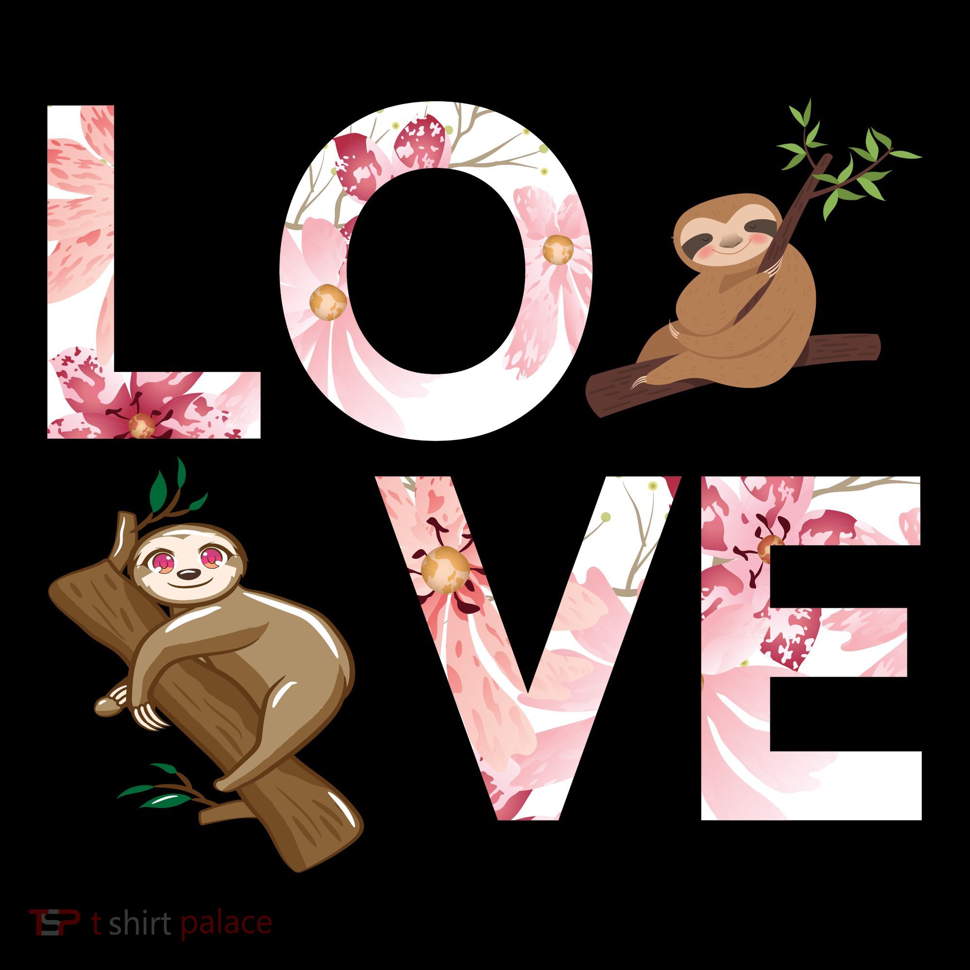 Love Sloth Ornament