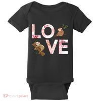 Love Sloth Baby Bodysuit thumb 0
