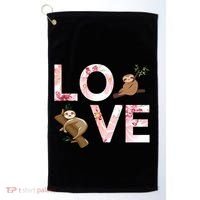 Love Sloth Golf Towel thumb 0