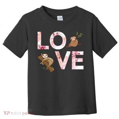 Love Sloth Toddler T-Shirt