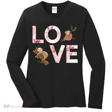 Love Sloth Women's Long Sleeve Shirt