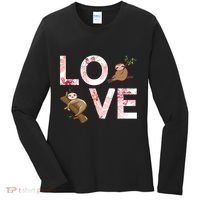 Love Sloth Women's Long Sleeve Shirt thumb 0