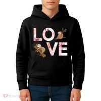Love Sloth Kids Hoodie thumb 4