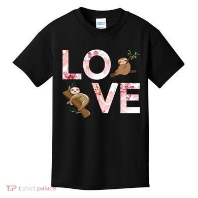 Love Sloth Kids T-Shirt