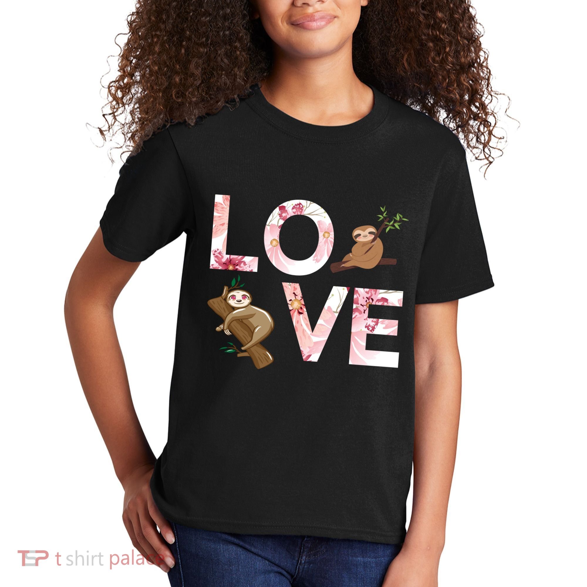 Love Sloth Kids T-Shirt