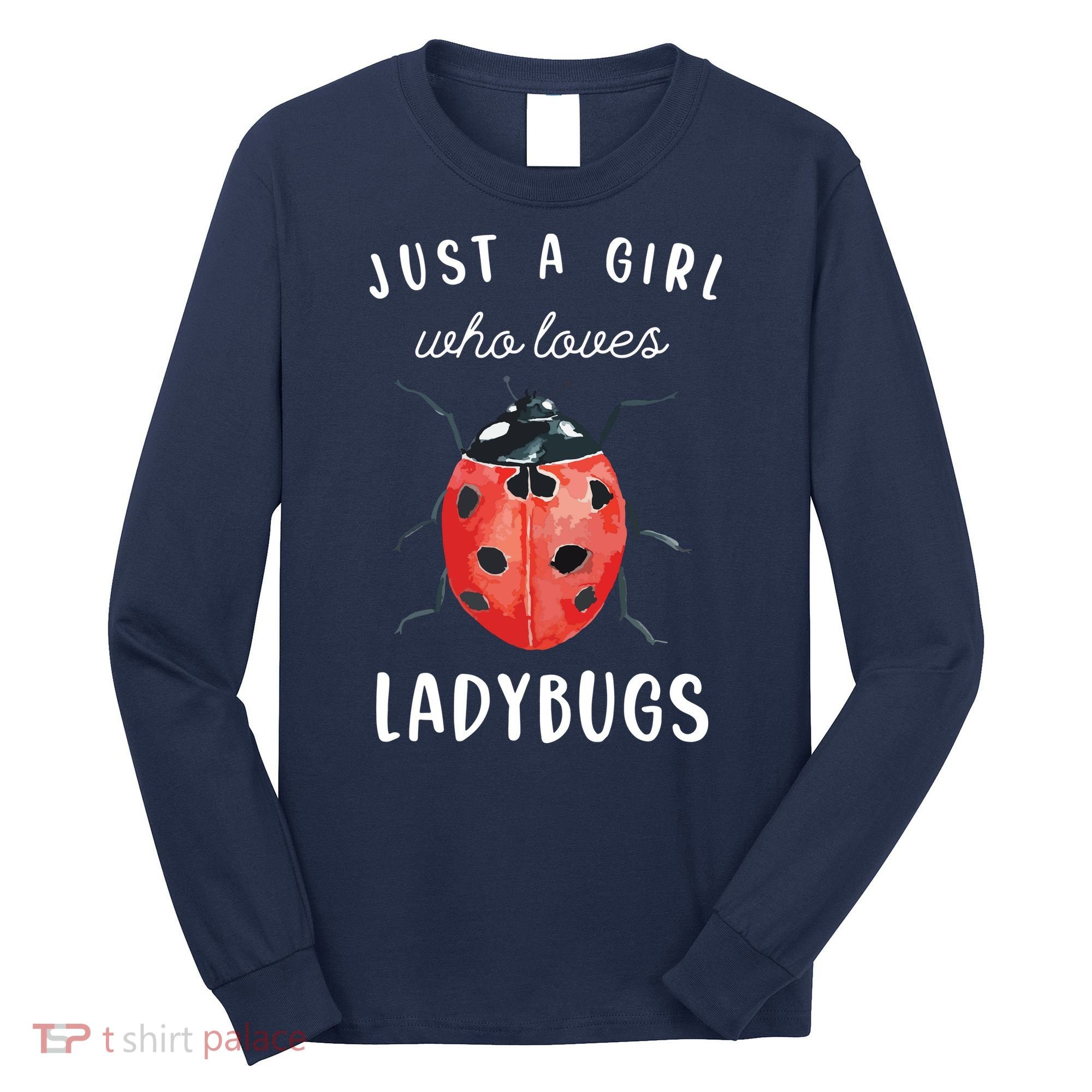 Ladybug Shirts, Ladybug Lover Shirts Long Sleeve Shirt