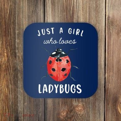 Ladybug Shirts, Ladybug Lover Shirts Coaster