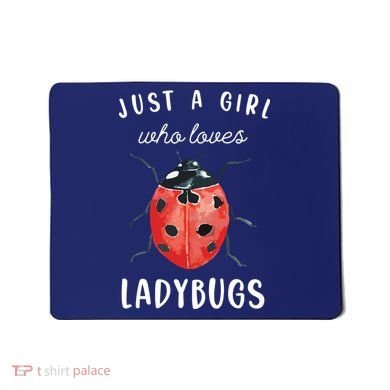 Ladybug Shirts, Ladybug Lover Shirts Mousepad