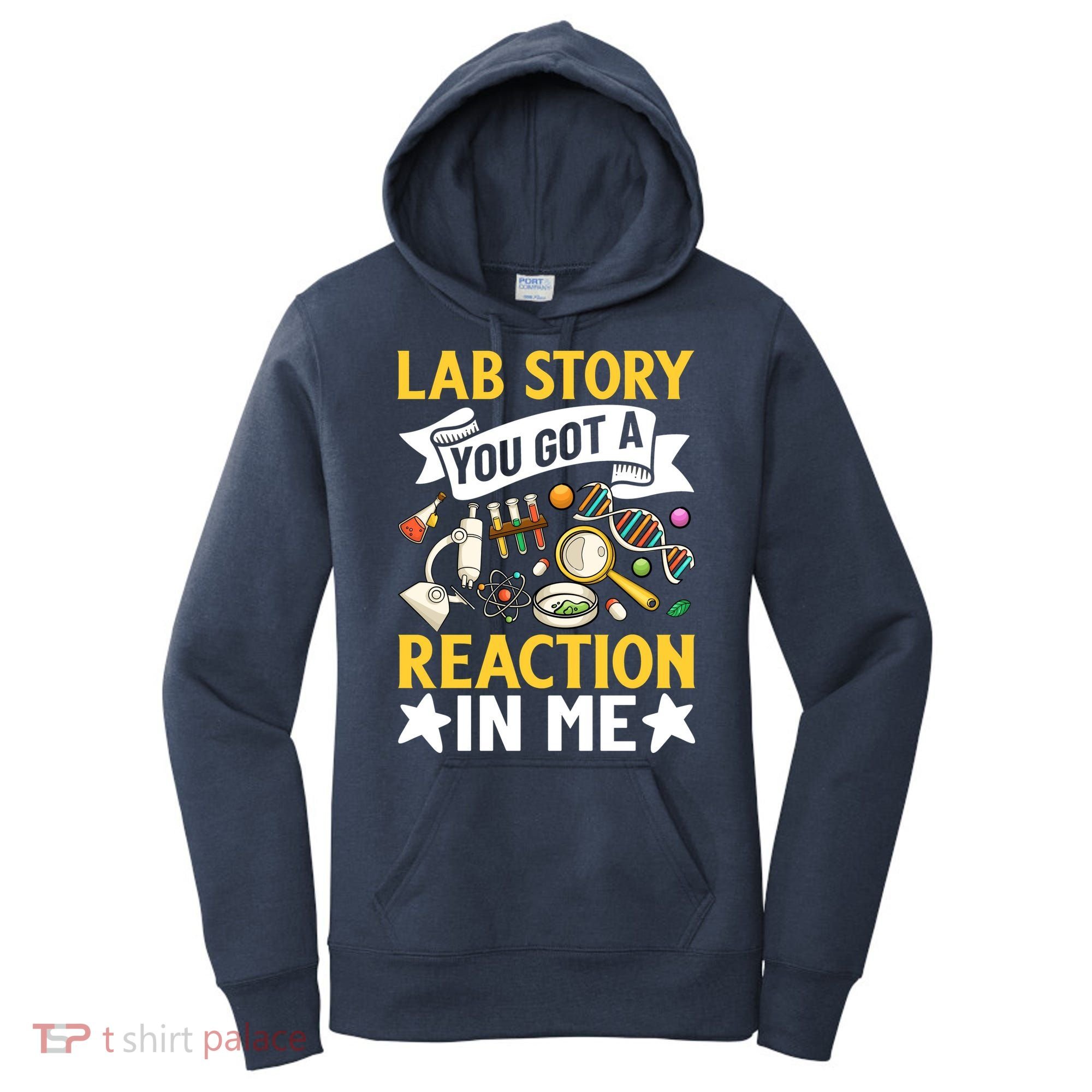  Lab Story Lab Week Medical Laboratory Technician Team  Women's Hoodie