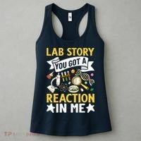  Lab Story Lab Week Medical Laboratory Technician Team  Women's Tank Top thumb 3