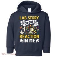  Lab Story Lab Week Medical Laboratory Technician Team  Toddler Hoodie thumb 0