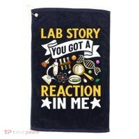 Lab Story Lab Week Medical Laboratory Technician Team  Golf Towel thumb 0