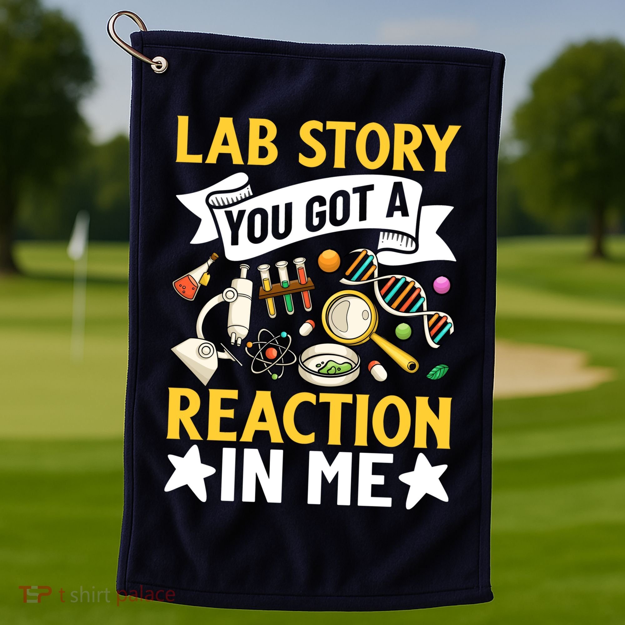  Lab Story Lab Week Medical Laboratory Technician Team  Golf Towel