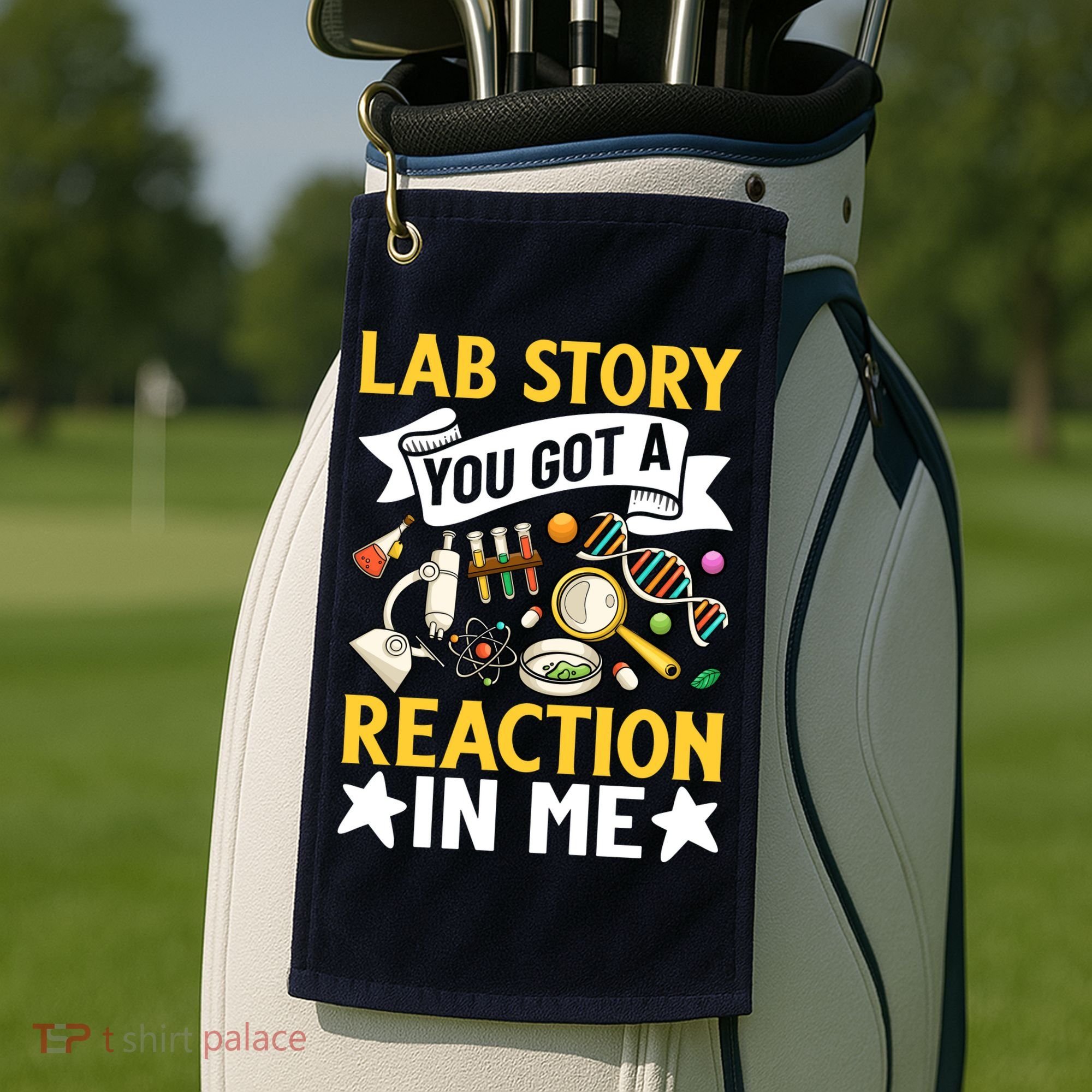  Lab Story Lab Week Medical Laboratory Technician Team  Golf Towel