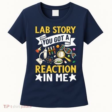  Lab Story Lab Week Medical Laboratory Technician Team  Women's T-Shirt