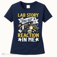  Lab Story Lab Week Medical Laboratory Technician Team  Women's T-Shirt thumb 0