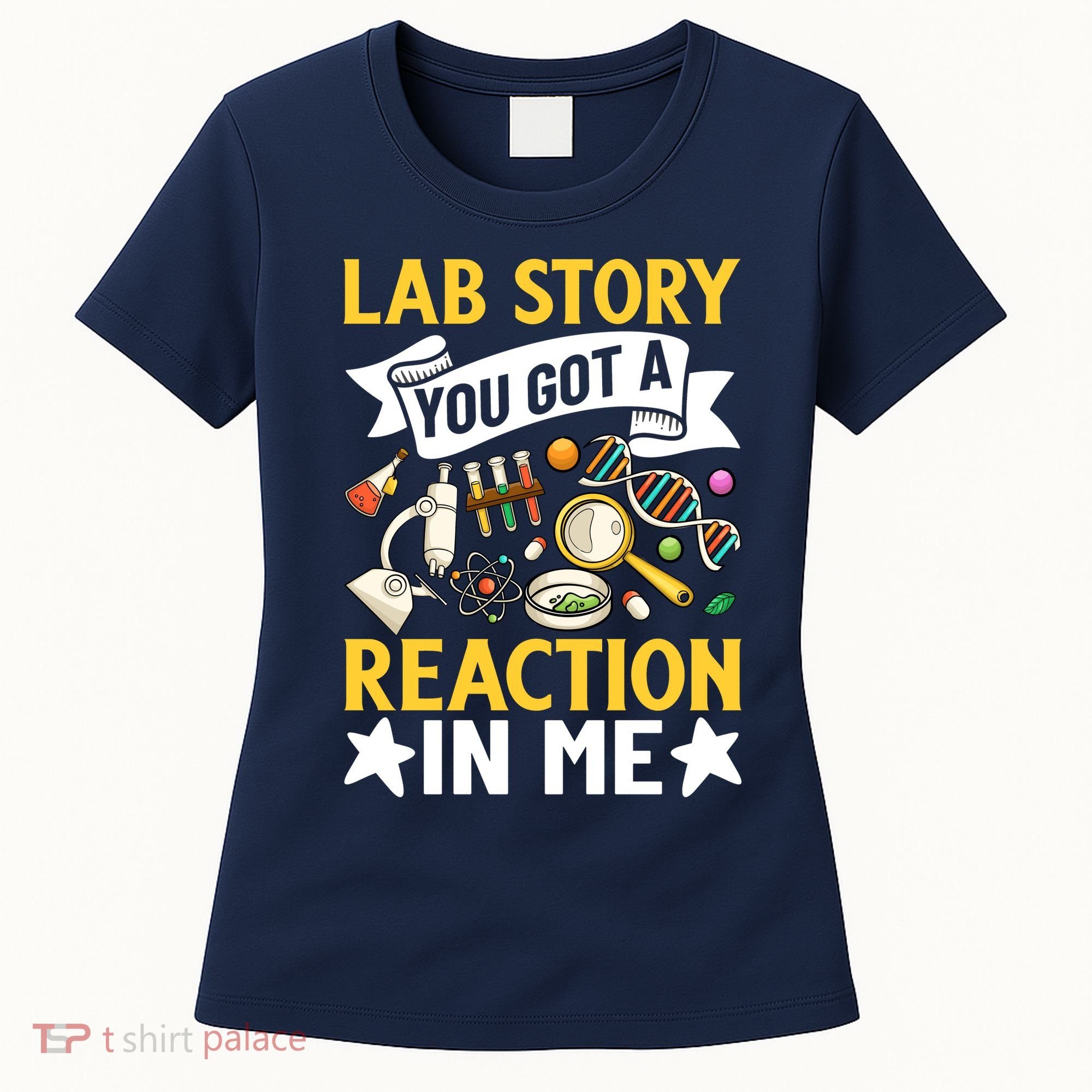  Lab Story Lab Week Medical Laboratory Technician Team  Women's T-Shirt