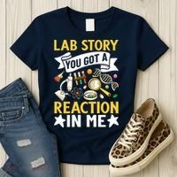  Lab Story Lab Week Medical Laboratory Technician Team  Women's T-Shirt thumb 3