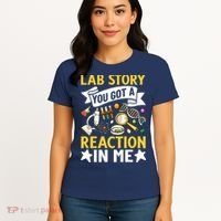  Lab Story Lab Week Medical Laboratory Technician Team  Women's T-Shirt thumb 4