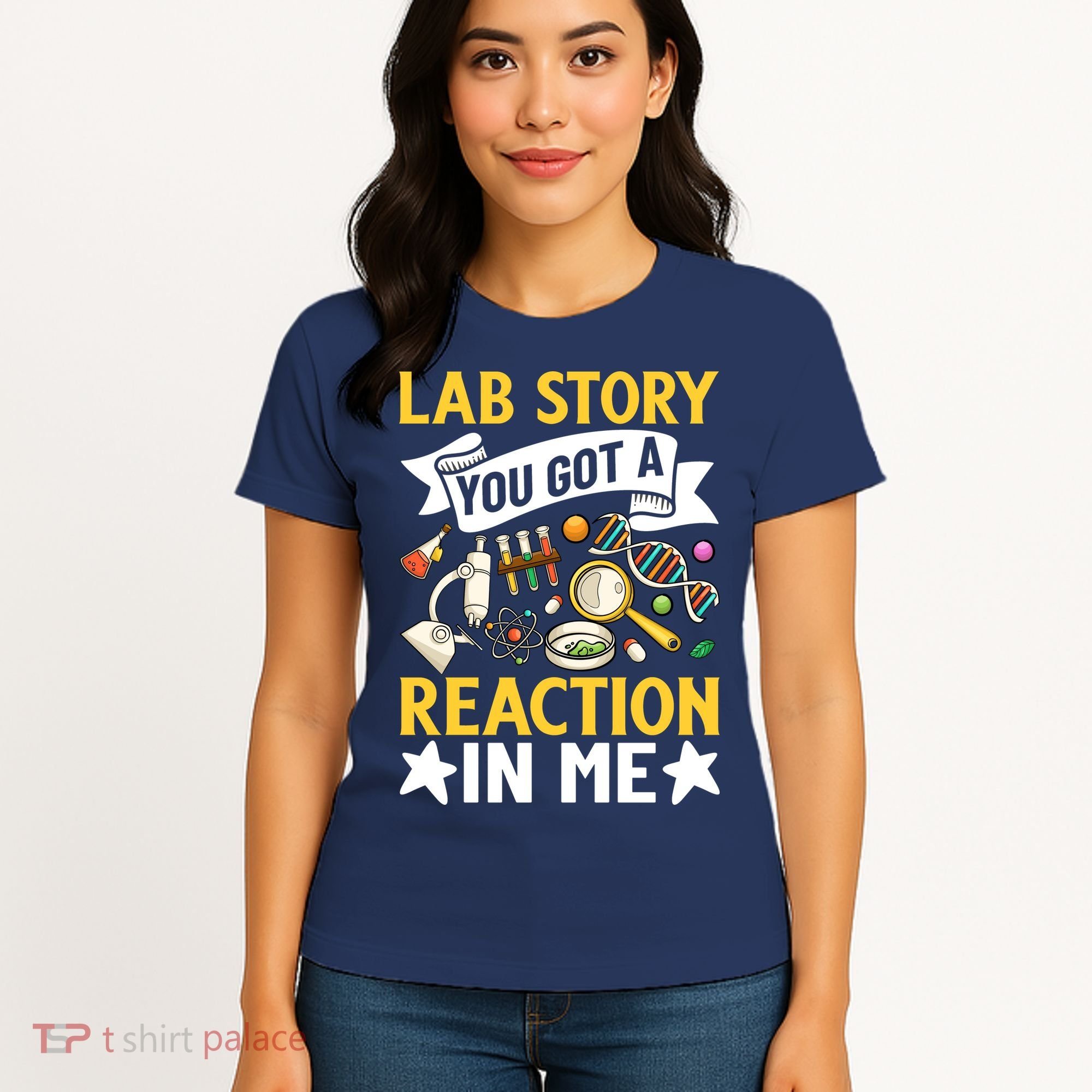  Lab Story Lab Week Medical Laboratory Technician Team  Women's T-Shirt