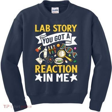  Lab Story Lab Week Medical Laboratory Technician Team  Kids Sweatshirt