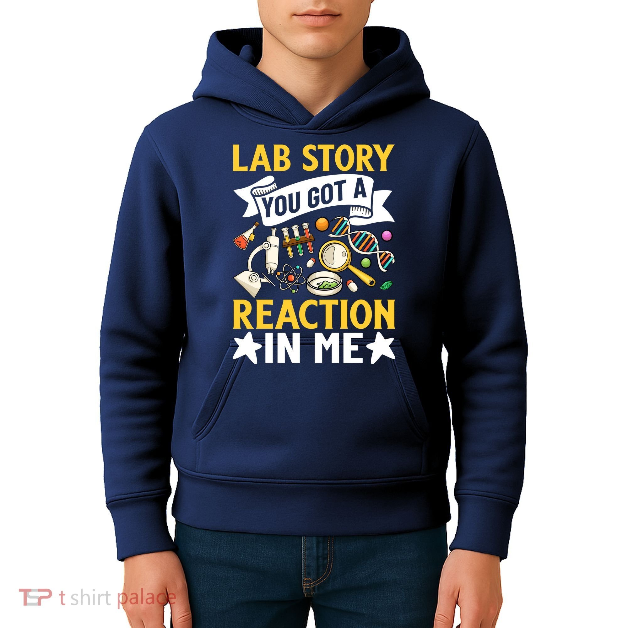  Lab Story Lab Week Medical Laboratory Technician Team  Kids Hoodie