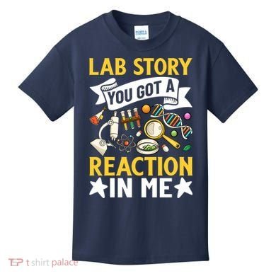  Lab Story Lab Week Medical Laboratory Technician Team  Kids T-Shirt
