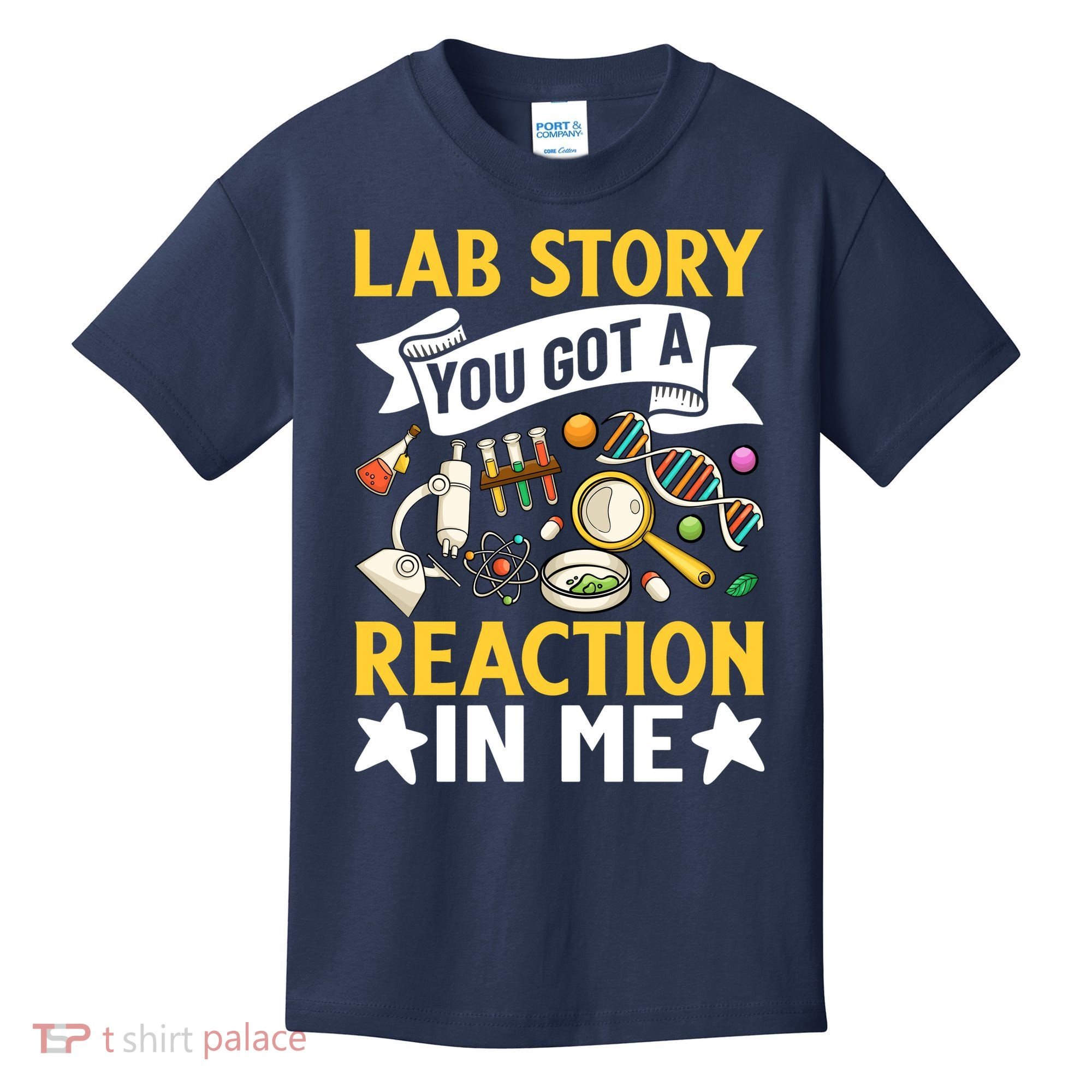  Lab Story Lab Week Medical Laboratory Technician Team  Kids T-Shirt