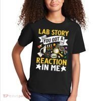  Lab Story Lab Week Medical Laboratory Technician Team  Kids T-Shirt thumb 2