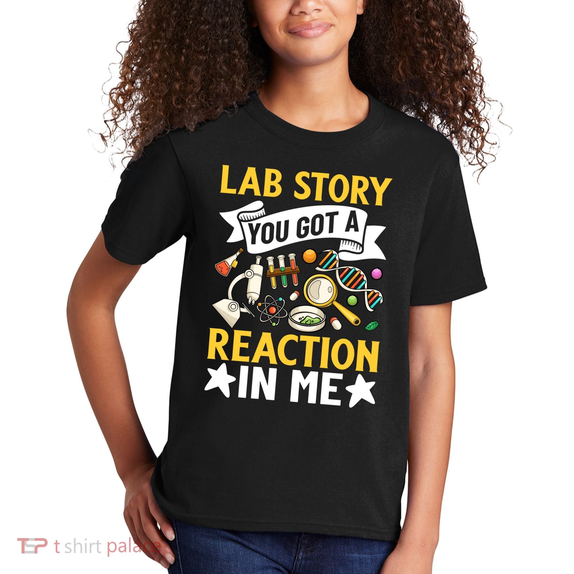  Lab Story Lab Week Medical Laboratory Technician Team  Kids T-Shirt