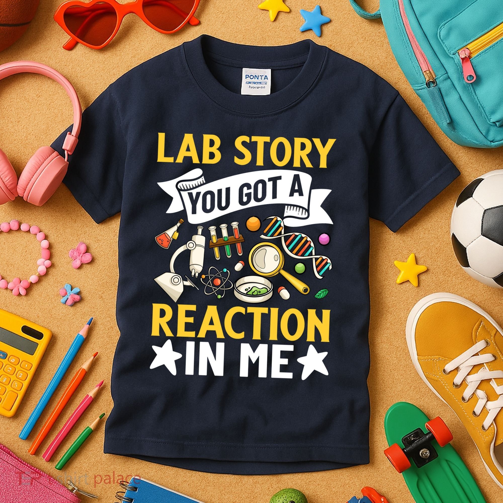  Lab Story Lab Week Medical Laboratory Technician Team  Kids T-Shirt