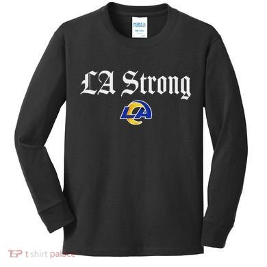 La Strong Lafd R.A.M Kids Long Sleeve Shirt