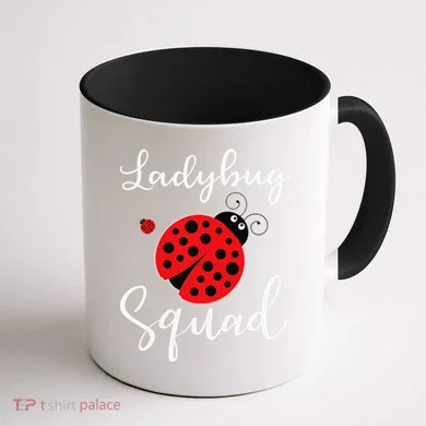 Ladybug Squad Coffee Mug back