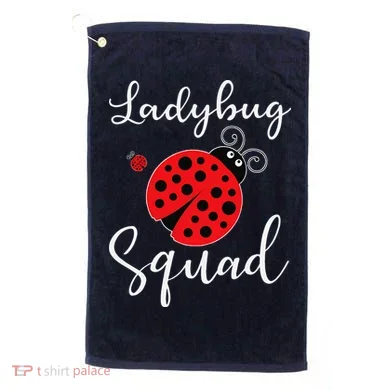 Ladybug Squad Golf Towel
