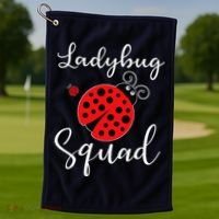 Ladybug Squad Golf Towel thumb 1