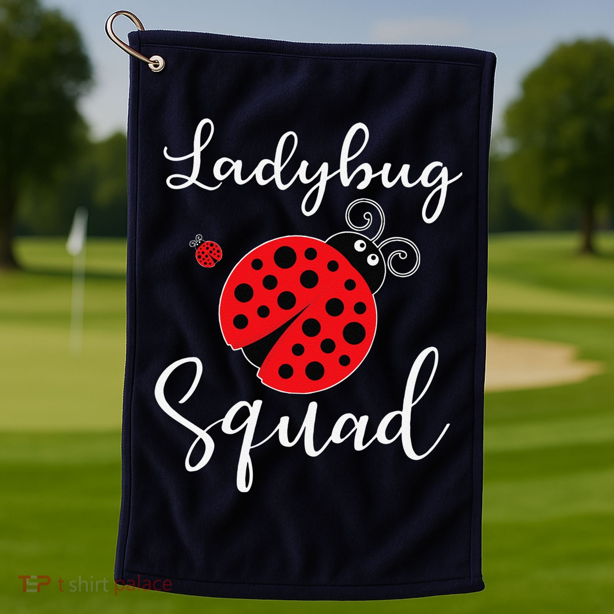 Ladybug Squad Golf Towel