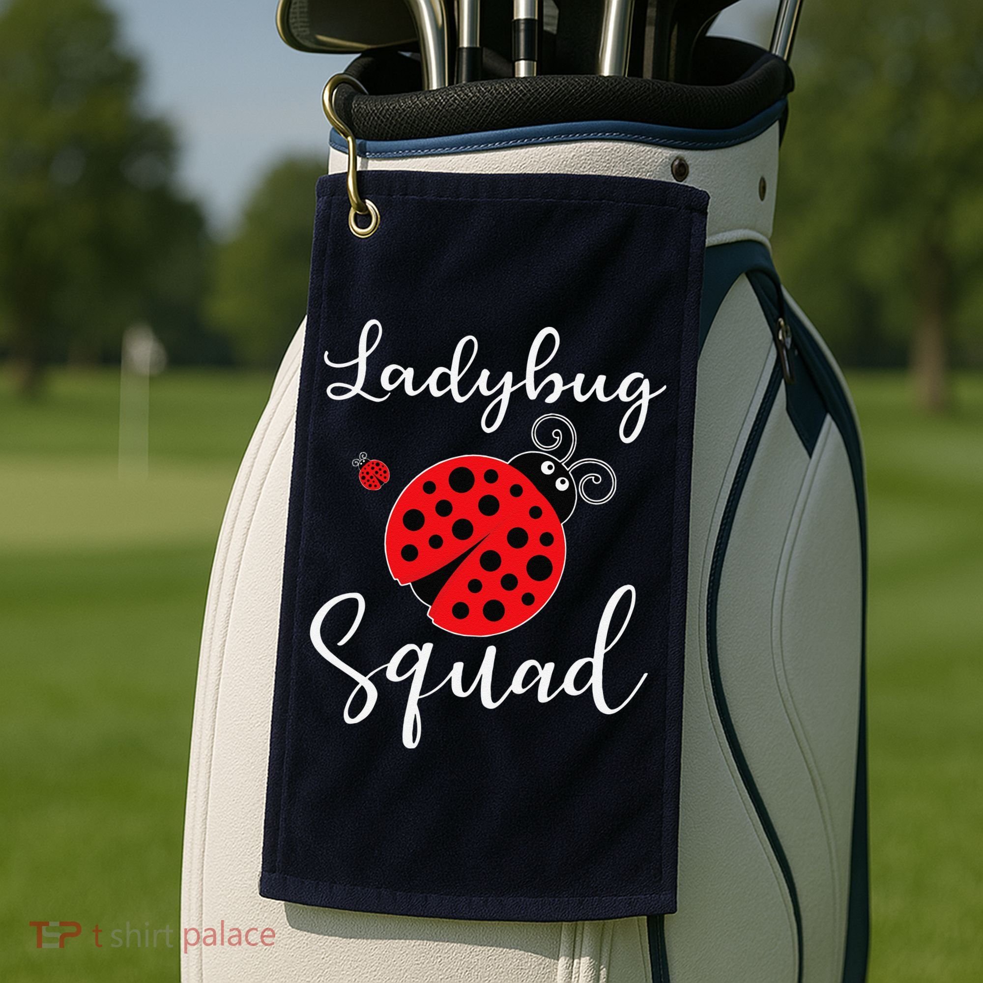 Ladybug Squad Golf Towel