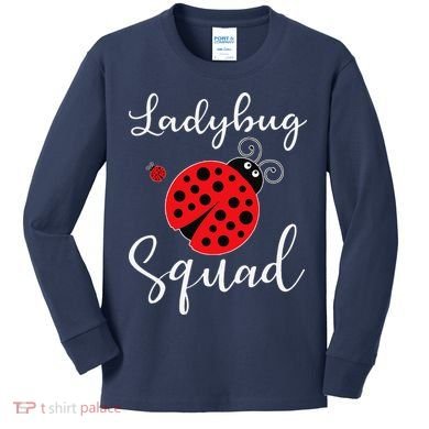 Ladybug Squad Kids Long Sleeve Shirt