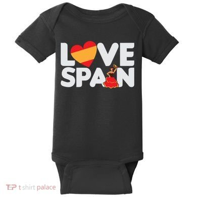 Love Spain Baby Bodysuit
