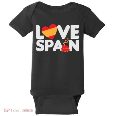 Love Spain Baby Bodysuit