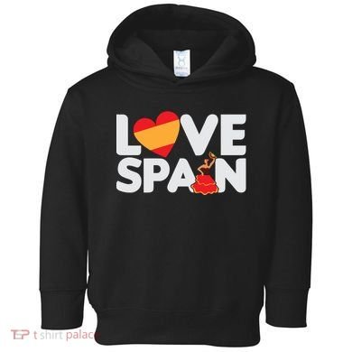 Love Spain Toddler Hoodie
