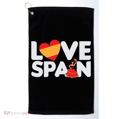 Love Spain Golf Towel