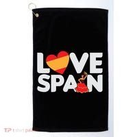Love Spain Golf Towel thumb 0